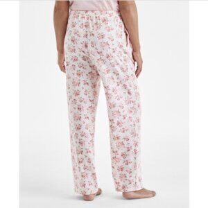 Charter Club Women's Knit Pajama Pants, Spring Garden, NWT